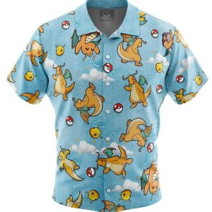 Camisa Pokémon Estilo Hawaiano