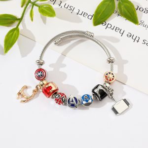 Pulsera Acero Inoxidable Avengers