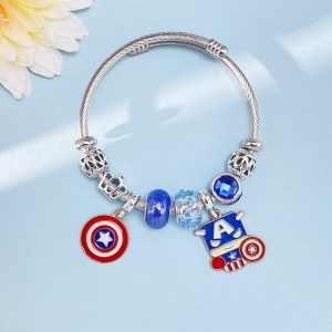 Pulsera Acero Inoxidable Capitán América