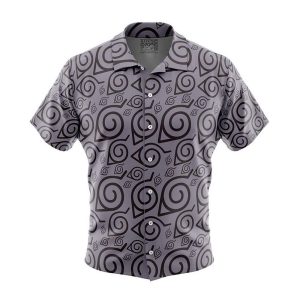 Camisa Naruto Estilo Hawaiano
