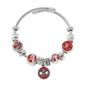 Pulsera Acero Inoxidable Spiderman