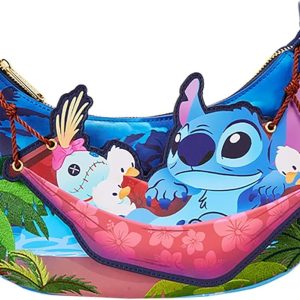 Disney Lilo & Stitch Camping Cuties Crossbody Loungefly