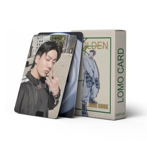 Lomo Card BTS Jungkook Golden