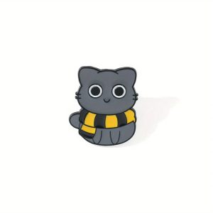 Pin Metálico Harry Potter: Gatito Hufflepuff