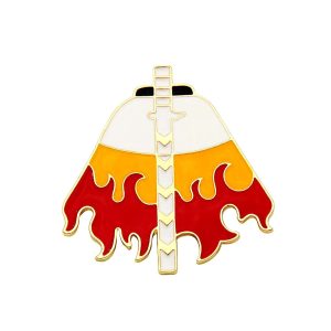 Pin Metálico Demon Slayer: Kyojuro Rengoku